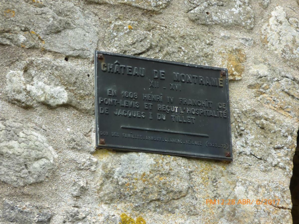 Chateau De Montrame Soisy-Bouy Exterior foto